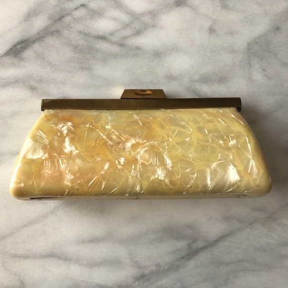 Vintage lucite clutch Clearance